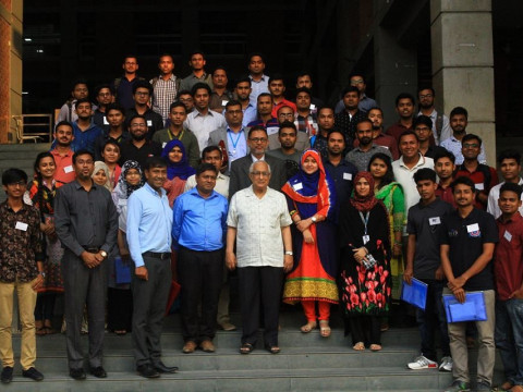 Training program on Rainwater Harvesting System, UAP 2018